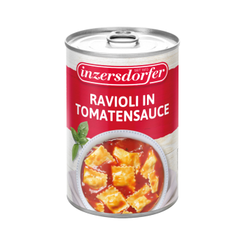 Inzersdorfer Ravioli in Tomatensauce, 400 Gramm Dose